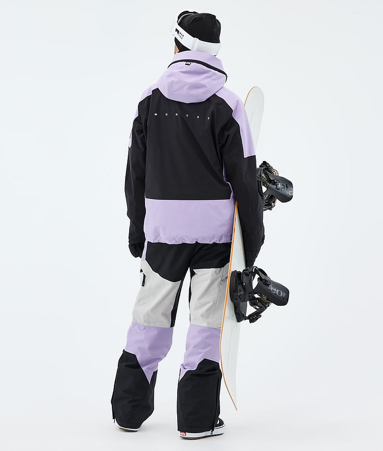 Montec Morpheus W Snowboardjakke Dame Faded Violet/Black/Light Grey, Image 3 of 9