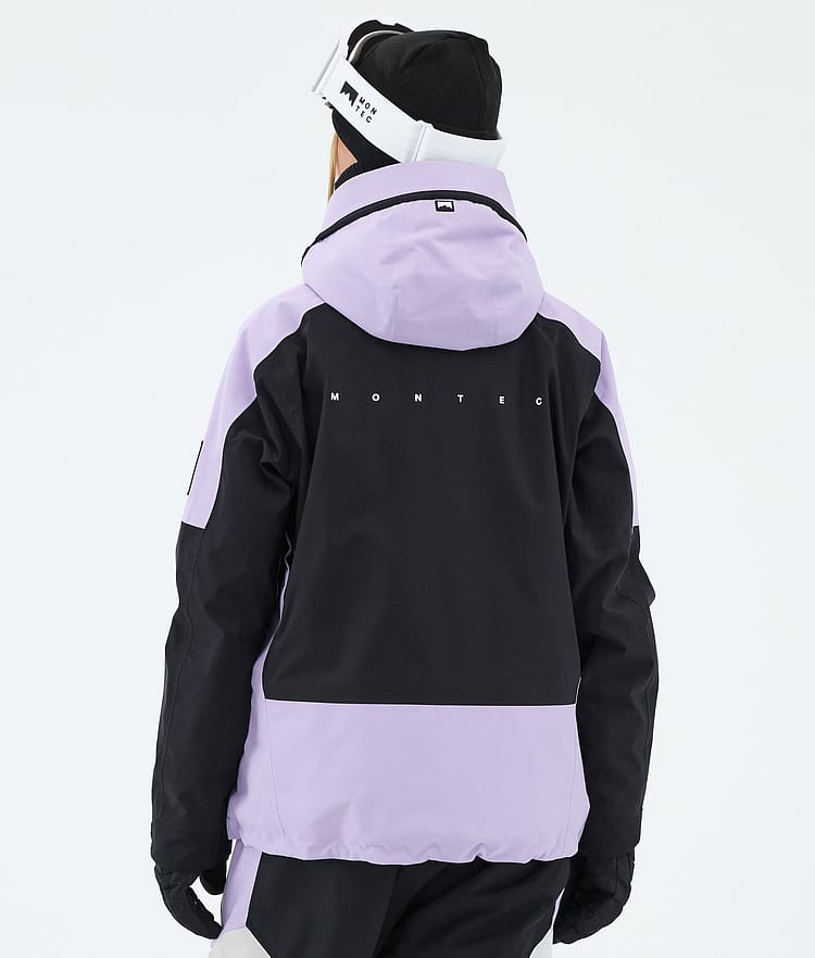Montec Morpheus W Snowboardjakke Dame Faded Violet/Black/Light Grey, Image 6 of 9