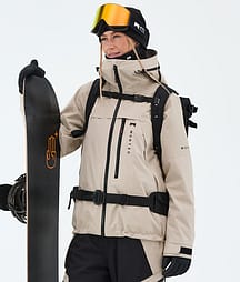 Montec Oracle W Snowboardjakke Dame Sand