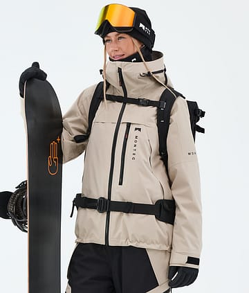 Montec Oracle W Snowboardjakke Sand