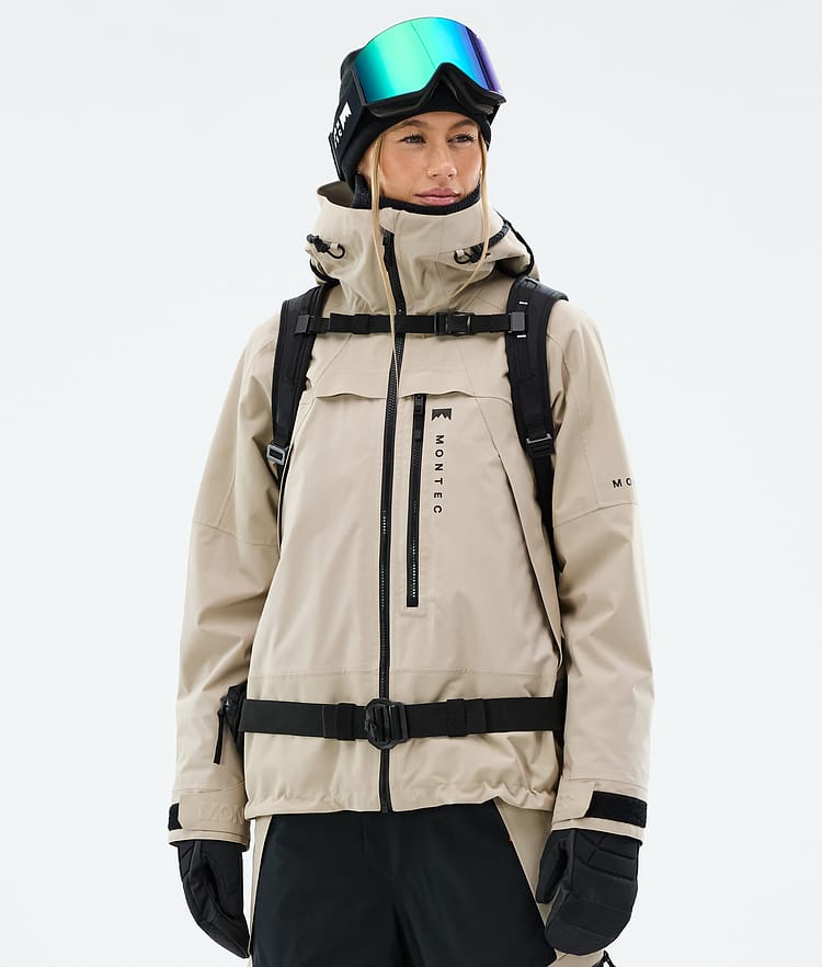 Montec Oracle W Snowboardjakke Dame Sand, Bilde 1 av 11