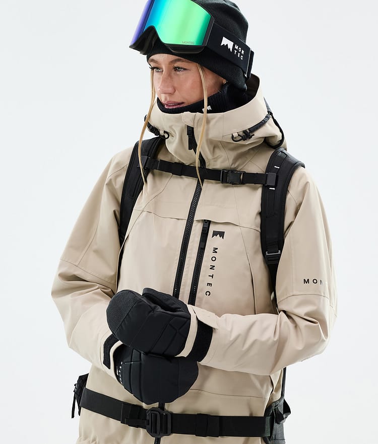 Montec Oracle W Snowboardjakke Dame Sand, Bilde 2 av 11