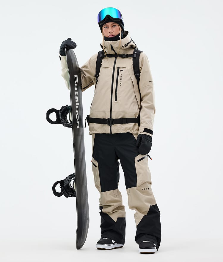 Montec Oracle W Snowboardjakke Dame Sand, Bilde 3 av 11