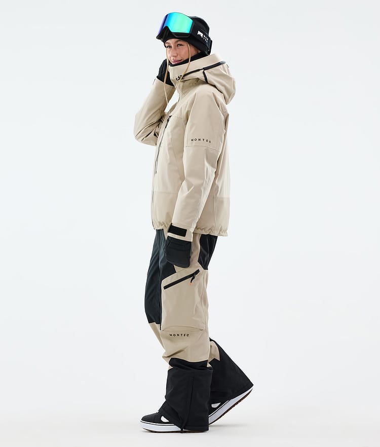 Montec Oracle W Snowboardjakke Dame Sand, Bilde 4 av 11