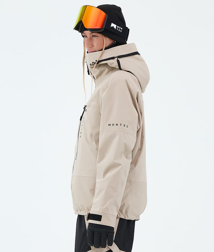 Montec Oracle W Snowboardjakke Dame Sand, Image 5 of 9
