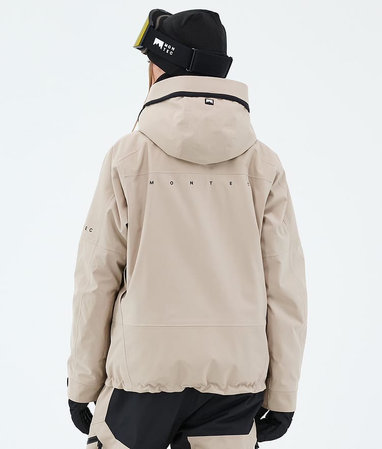Montec Oracle W Snowboardjakke Dame Sand, Image 6 of 9
