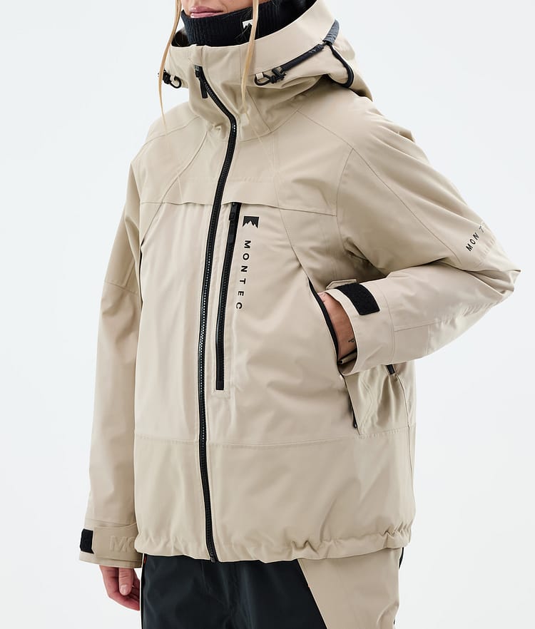 Montec Oracle W Snowboardjakke Dame Sand, Bilde 9 av 11
