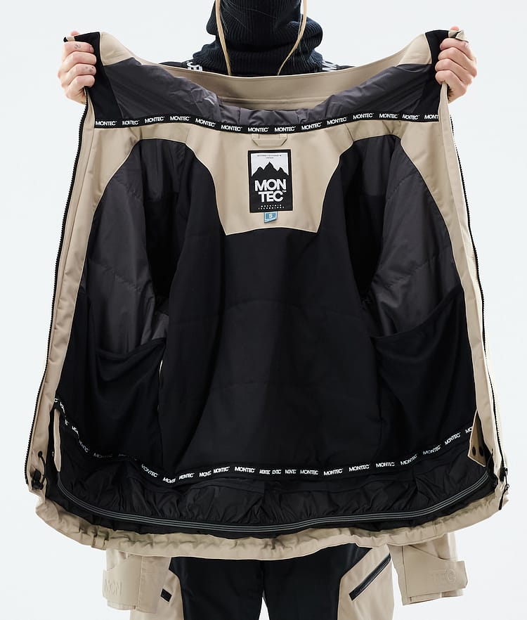 Montec Oracle W Snowboardjakke Dame Sand, Bilde 11 av 11