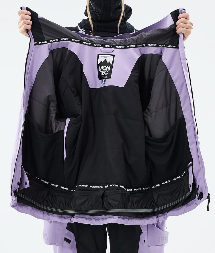 Montec Oracle W Snowboardjakke Dame Faded Violet, Bilde 11 av 11