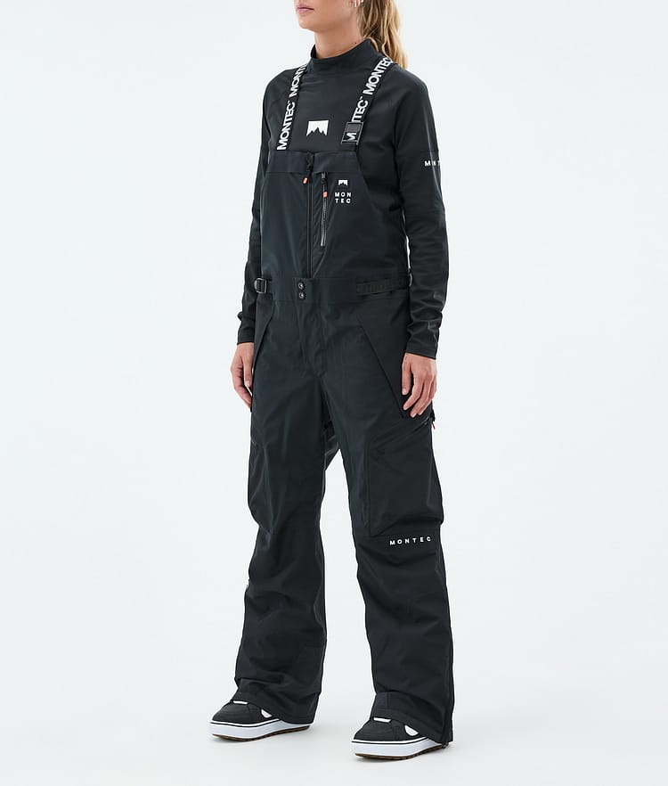 Montec Dozer W Snowboardbukse Dame Black, Bilde 1 av 6