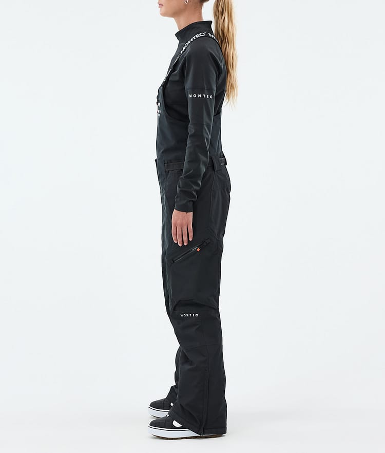 Montec Dozer W Snowboardbukse Dame Black, Bilde 2 av 6