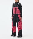 Montec Dozer W Snowboardbukse Dame Light Red/Black