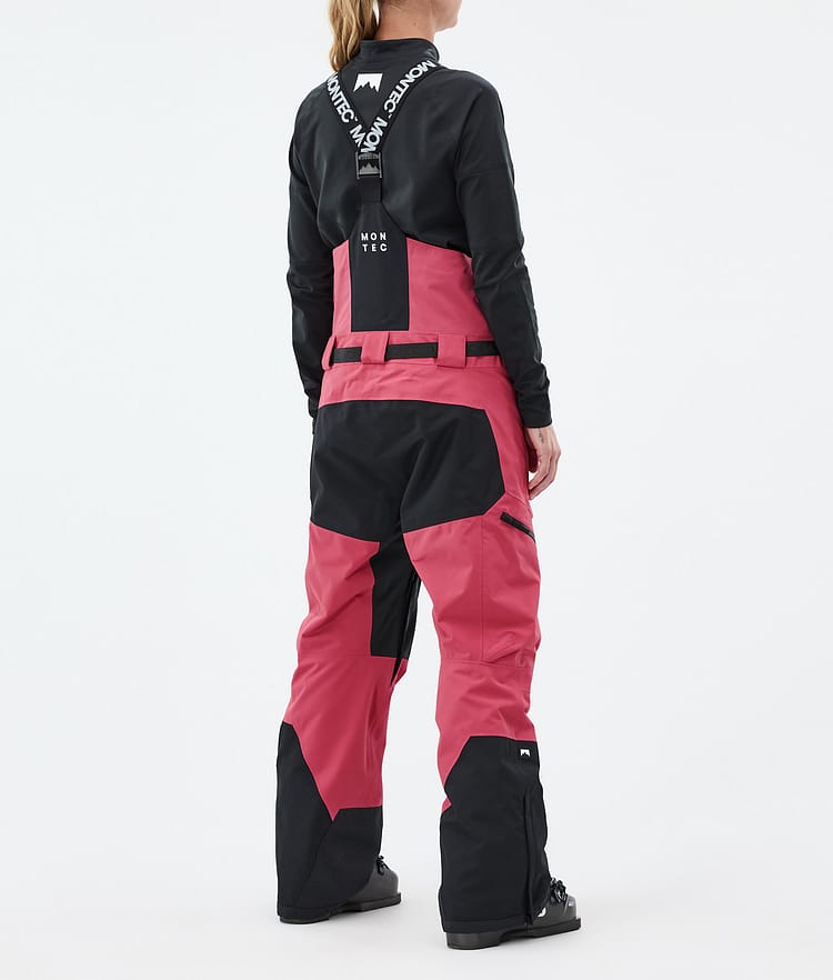 Montec Dozer W Skibukse Dame Light Red/Black, Bilde 3 av 6