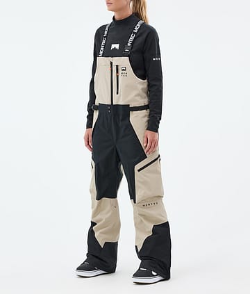 Montec Dozer W Snowboardbukse Dame Sand/Black