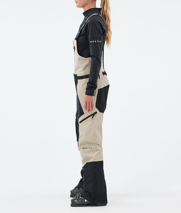 Montec Dozer W Skibukse Dame Sand/Black, Bilde 2 av 6