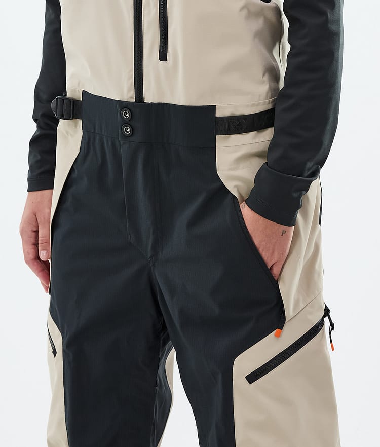 Montec Dozer W Snowboardbukse Dame Sand/Black, Bilde 4 av 6