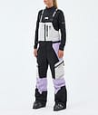 Montec Dozer W Skibukse Dame Light Grey/Black/Faded Violet