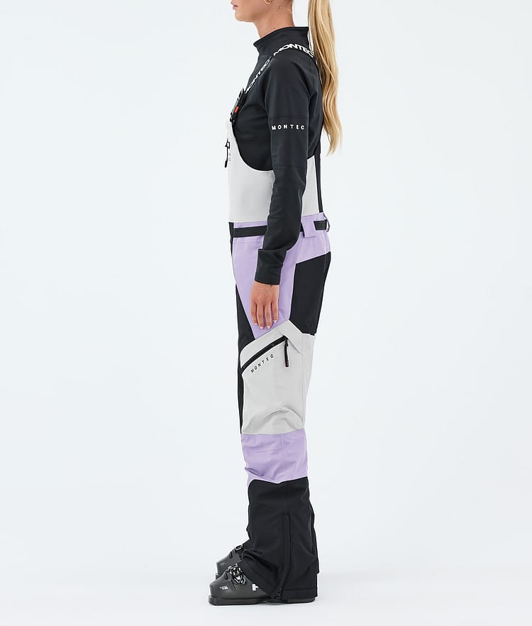 Montec Dozer W Skibukse Dame Light Grey/Black/Faded Violet, Image 3 of 7