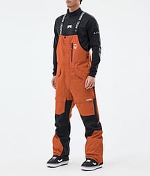 Montec Fawk Snowboardbukse Herre Burned Orange/Black