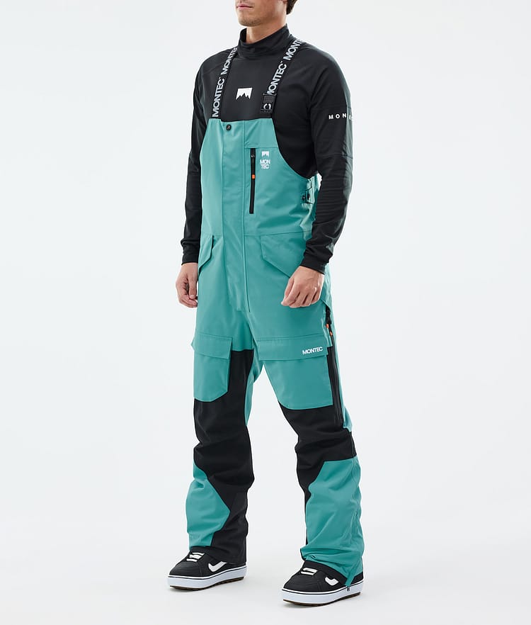 Montec Fawk Snowboardbukse Herre Turquoise/Black, Bilde 1 av 6