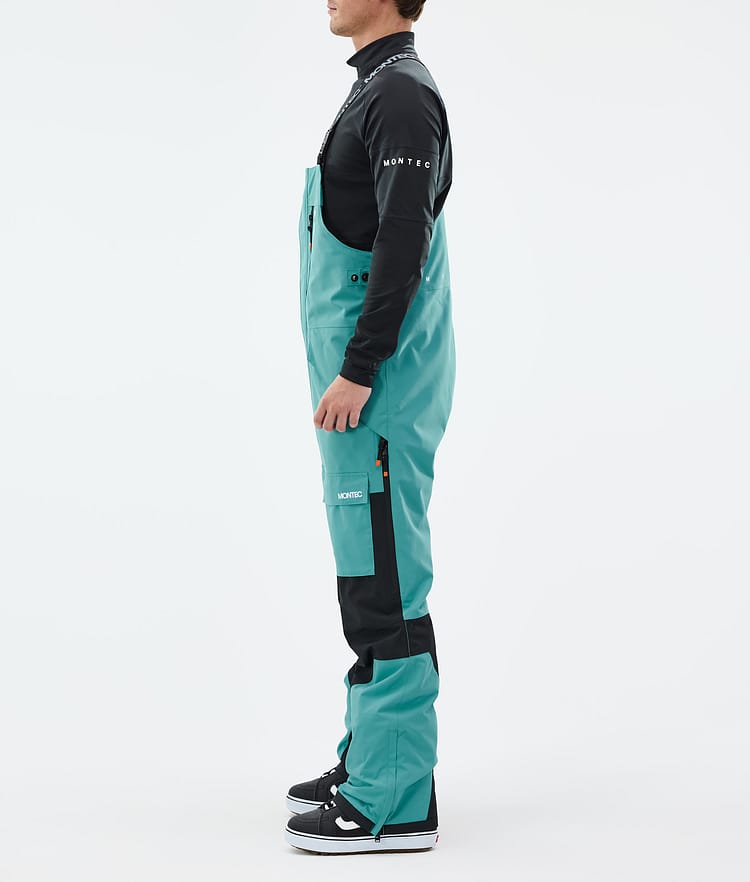 Montec Fawk Snowboardbukse Herre Turquoise/Black, Bilde 2 av 6