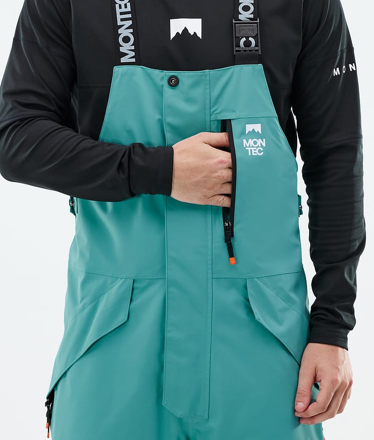 Montec Fawk Snowboardbukse Herre Turquoise/Black, Bilde 5 av 6