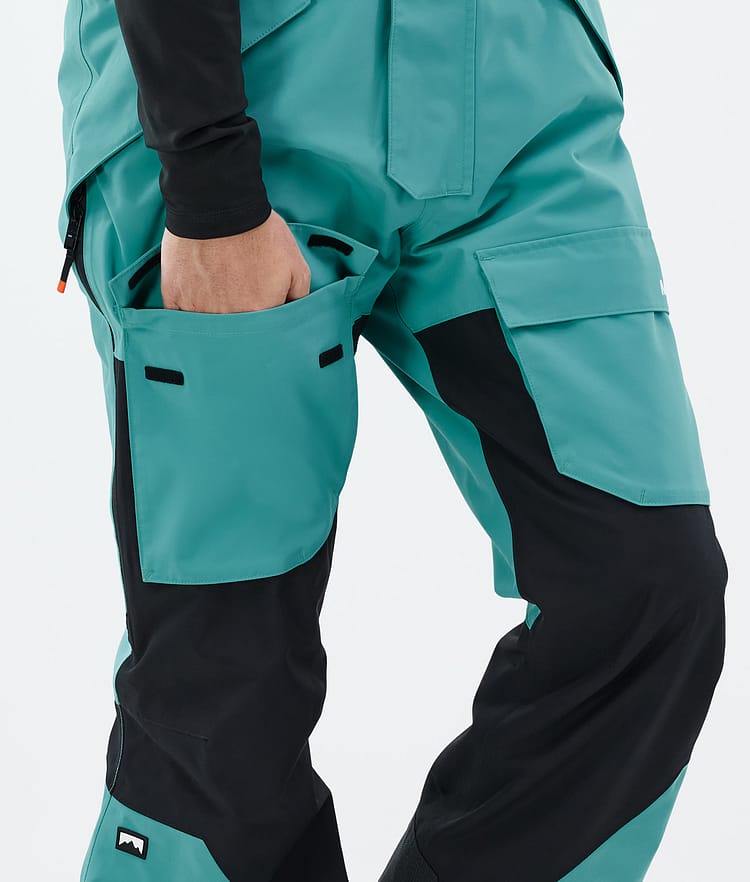 Montec Fawk Snowboardbukse Herre Turquoise/Black, Bilde 6 av 6