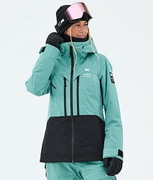 Montec Moss W Skijakke Dame Turquoise/Black
