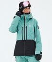 Montec Moss W Skijakke Dame Turquoise/Black