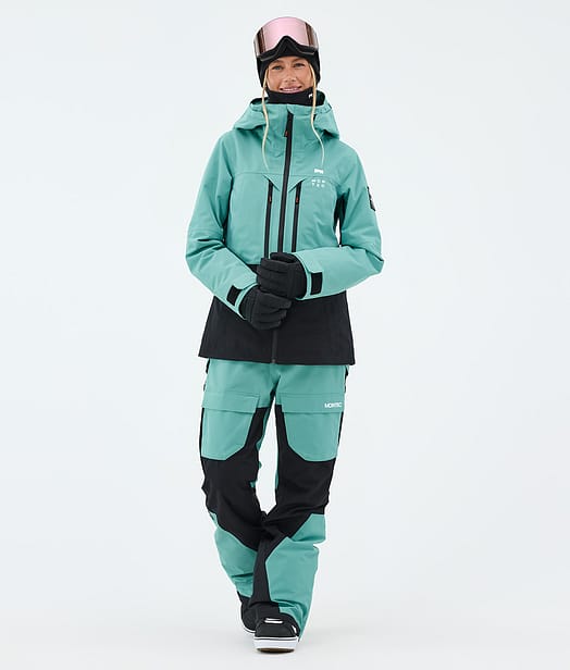 Montec Moss W Snowboardoutfit Turquoise/Black