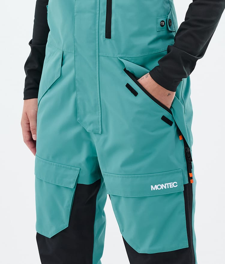 Montec Fawk W Skibukse Dame Turquoise/Black, Bilde 5 av 7