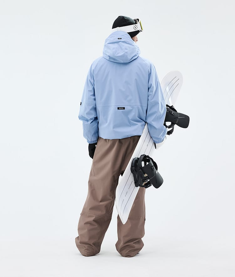 Dope Spartan Snowboardoutfit Herre Light Blue/Walnut, Image 2 of 2