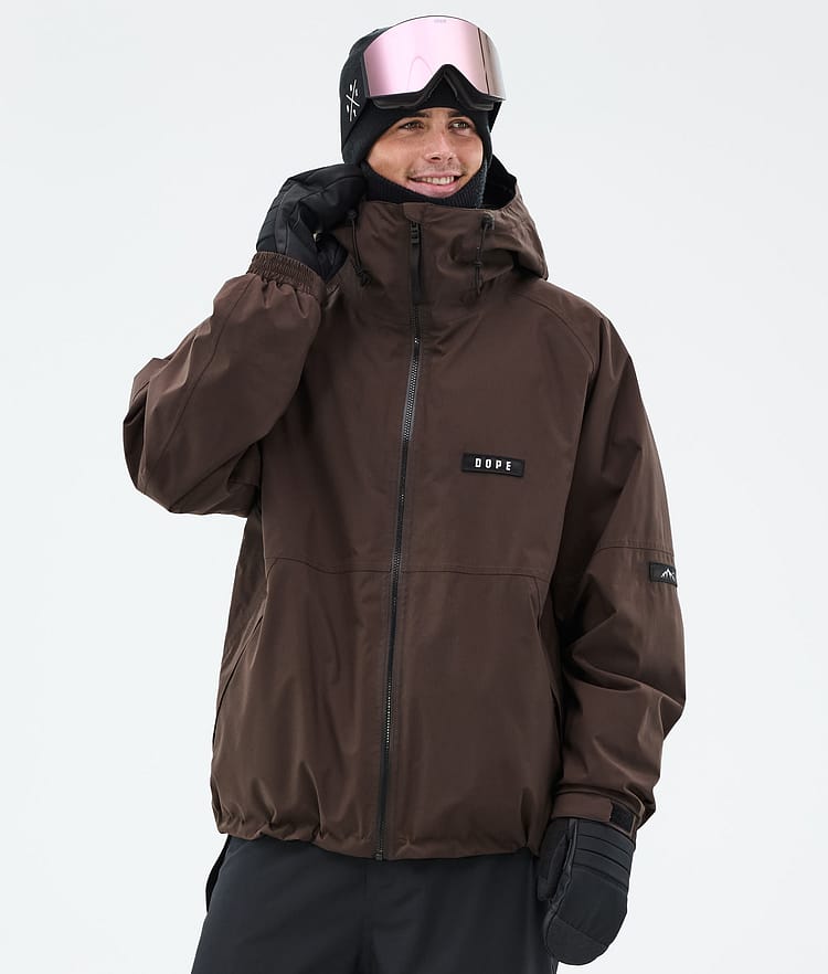 Dope Spartan Skijakke Herre Dark Brown, Bilde 1 av 9