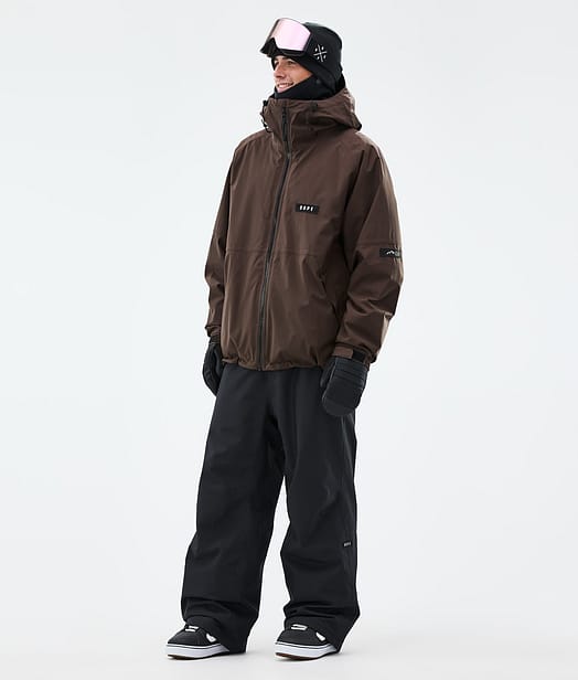 Dope Spartan Snowboardoutfit Dark Brown/Black