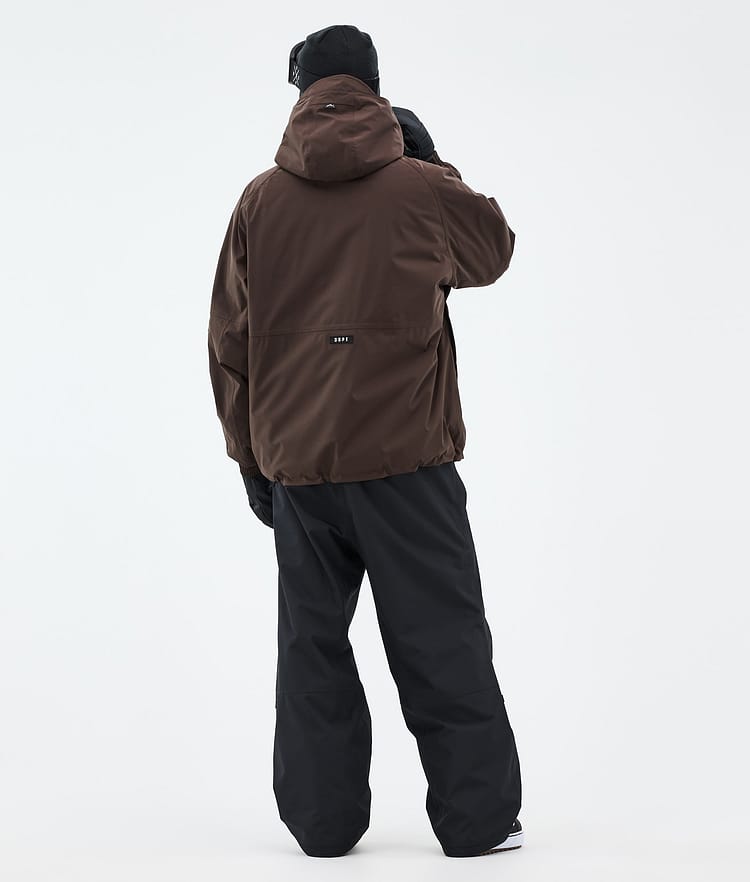 Dope Spartan Snowboardjakke Herre Dark Brown, Image 3 of 8