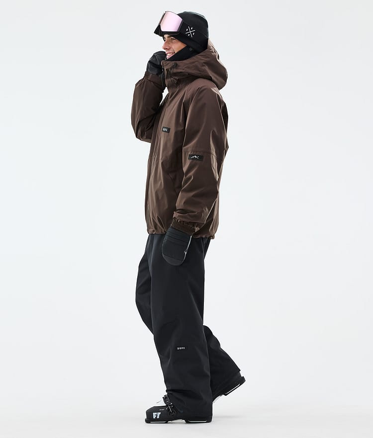 Dope Spartan Skijakke Herre Dark Brown, Bilde 5 av 9