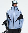 Dope Spartan Snowboardjakke Herre Spike Light Blue/Black