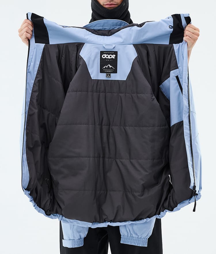 Dope Spartan Skijakke Herre Spike Light Blue/Black, Image 8 of 8