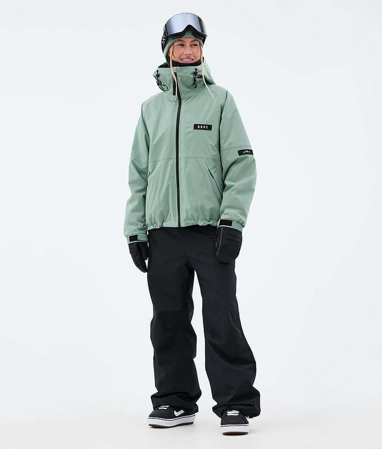 Dope Spartan W Snowboardjakke Dame Faded Green, Bilde 2 av 8