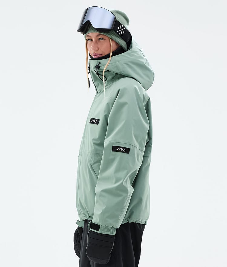 Dope Spartan W Snowboardjakke Dame Faded Green, Bilde 5 av 8