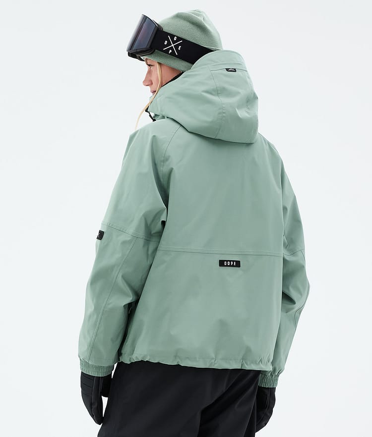 Dope Spartan W Snowboardjakke Dame Faded Green, Bilde 6 av 8