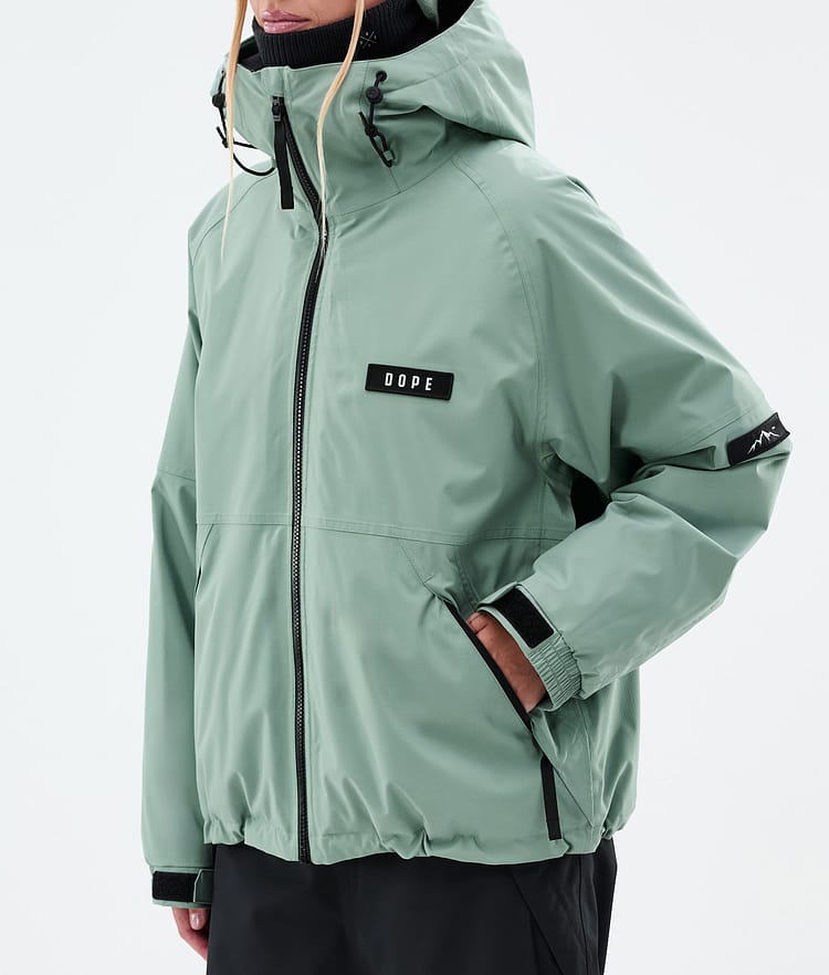 Dope Spartan W Snowboardjakke Dame Faded Green, Bilde 7 av 8