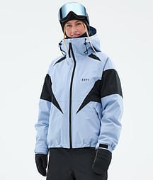 Dope Spartan W Snowboardjakke Dame Spike Light Blue/Black