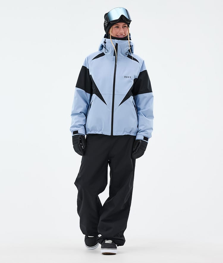 Dope Spartan W Snowboardjakke Dame Spike Light Blue/Black, Bilde 2 av 8