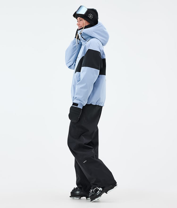 Dope Spartan W Skijakke Dame Spike Light Blue/Black, Bilde 3 av 8