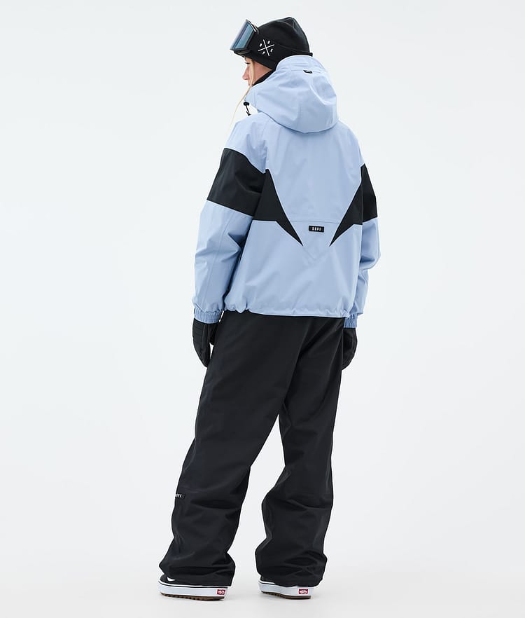 Dope Spartan W Snowboardjakke Dame Spike Light Blue/Black, Bilde 4 av 8