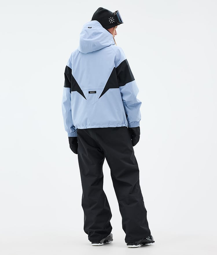 Dope Spartan W Skijakke Dame Spike Light Blue/Black, Bilde 4 av 8