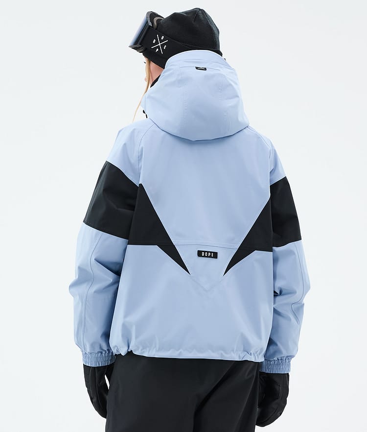 Dope Spartan W Snowboardjakke Dame Spike Light Blue/Black, Bilde 6 av 8