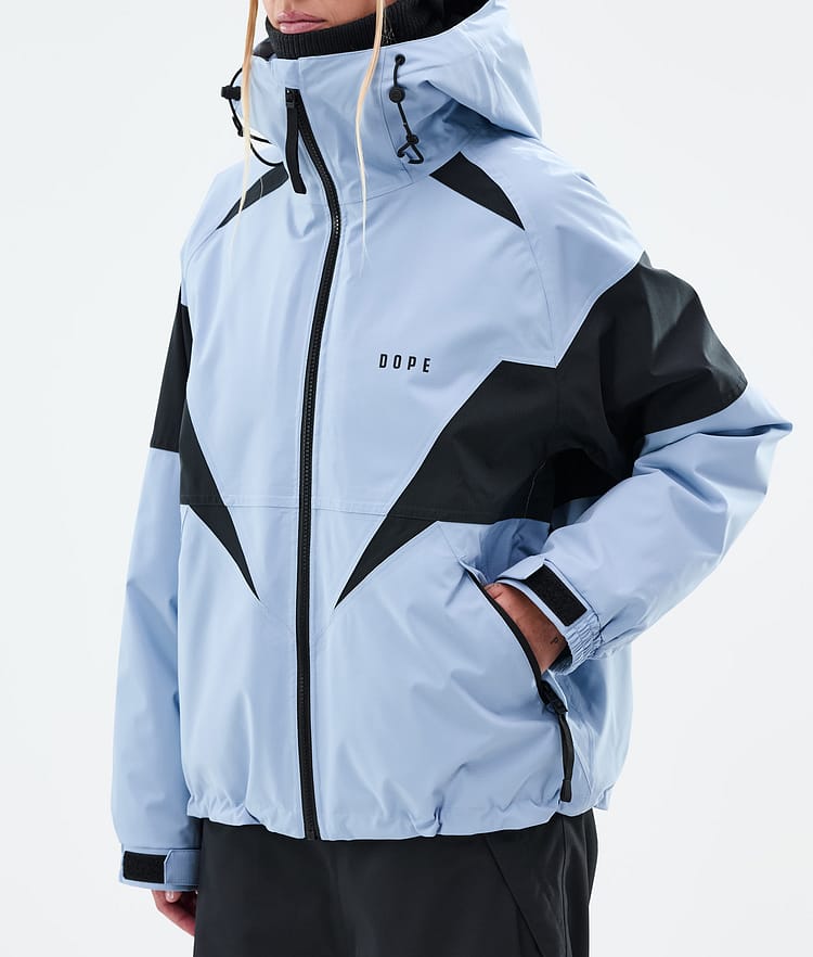 Dope Spartan W Skijakke Dame Spike Light Blue/Black, Bilde 7 av 8