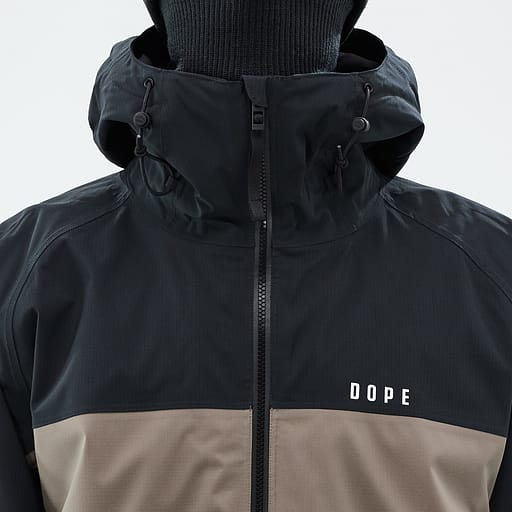 Frontglidelås med indre klaffer Hovedproduktdetaljbilde,